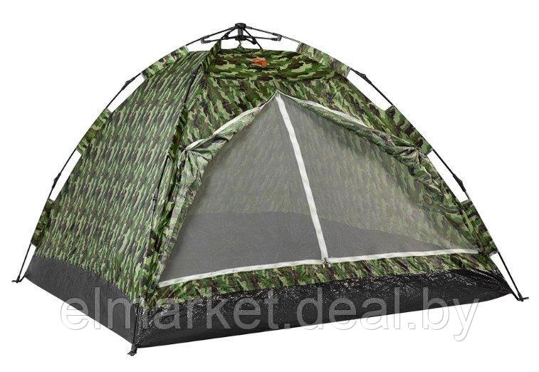 Палатка-автомат Endless AUTO 4-х местная зеленый камуфляж - фото 1 - id-p208519090