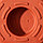 Кашпо-миска 4л d=30 см "Ливия", цвет терракот, фото 2