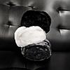 Шапка - ушанка сувенирная унисекс / экомех / демисезонный головной убор Черная 60 размер, фото 6