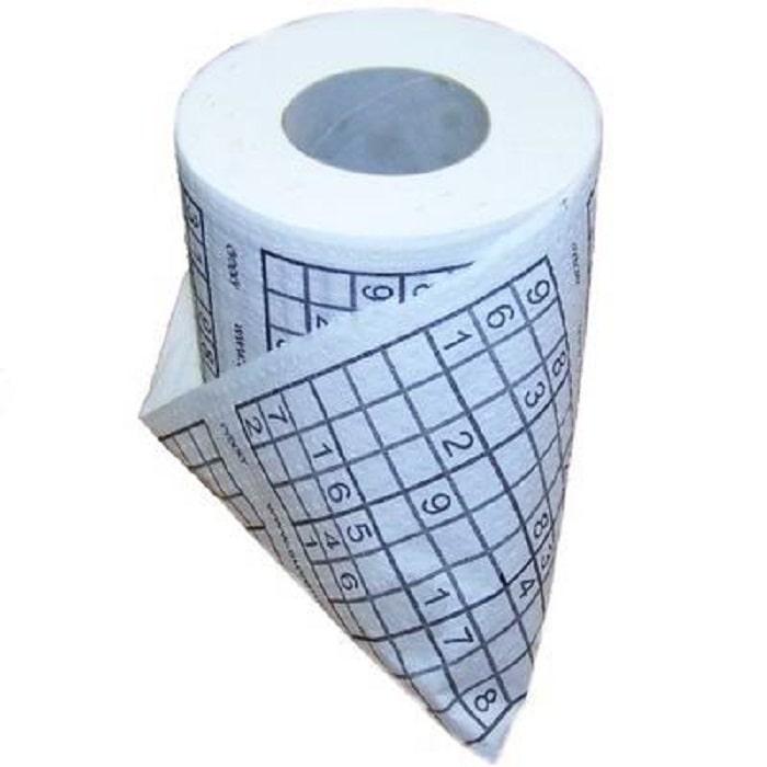 Туалетная бумага-прикол «Судоку» - фото 2 - id-p208520728