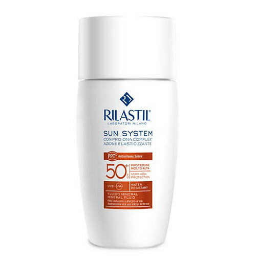 Солнцезащитный флюид Rilastil Allergy для чувствительной и реактивной кожи SPF 50+, 50 мл - фото 1 - id-p208523360