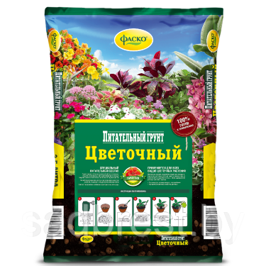 Грунт Цветочный для цветов Фаско, 50  л