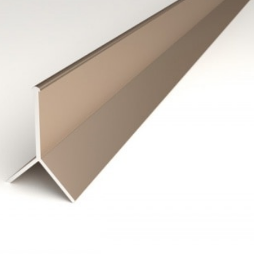 Профиль Y-образный "Мерседес" для плитки ПП 05-10 бронза люкс до 10мм длина 2700мм