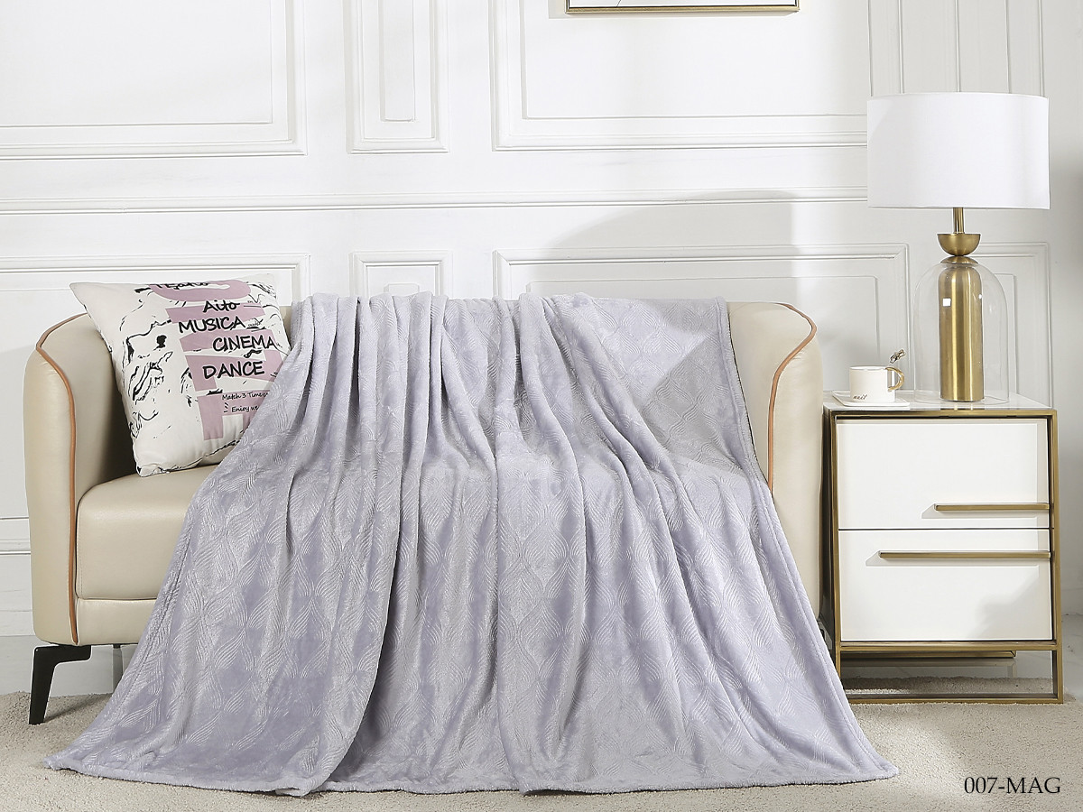 Плед Cleo CL HOME "Magnolia" велсофт Евро 200*220 арт. 200/007-MAG