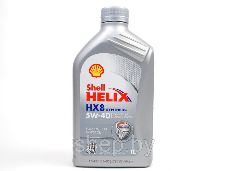 Моторное масло Shell 5W40 Helix HX8 1L - фото 1 - id-p208548284