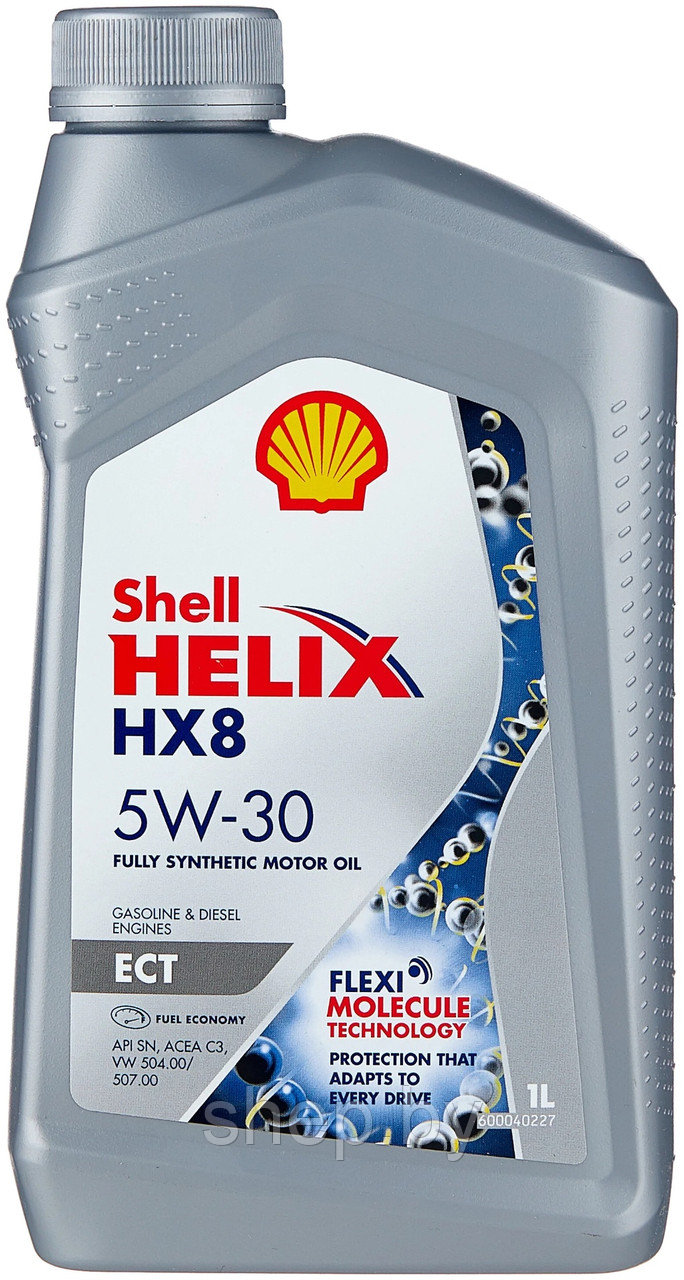 Моторное масло SHELL HELIX HX8 ECT 5W-30 1L - фото 1 - id-p208550673