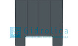 Перегородка-сифон для дождеприёмника Gidrolica® Point 30.30 пластиковая, фото 2