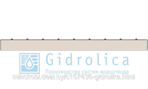 Решётка водоприёмная Gidrolica® Point РВ-28,5.28,5 штампованная стальная оцинкованная - фото 2 - id-p3031719