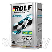 Моторное масло ROLF Dynamic SAE 10W-40 API SJ/CF 4L