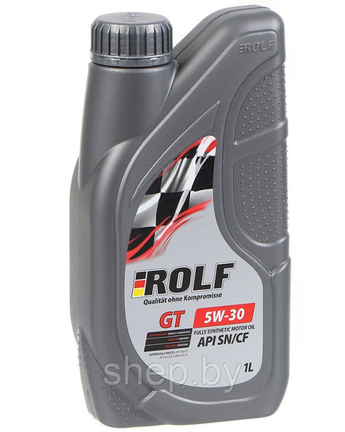 Моторное масло ROLF GT SAE 5W-30 API SN/CF 1L - фото 1 - id-p208550783