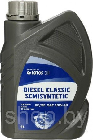 Моторное масло Lotos Diesel Classic Semisyntetic SAE 10W40 API CE/SF 1L
