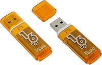 Накопитель SmartBuy Glossy SB16GBGS-Or USB2.0 Flash Drive 16Gb (RTL)