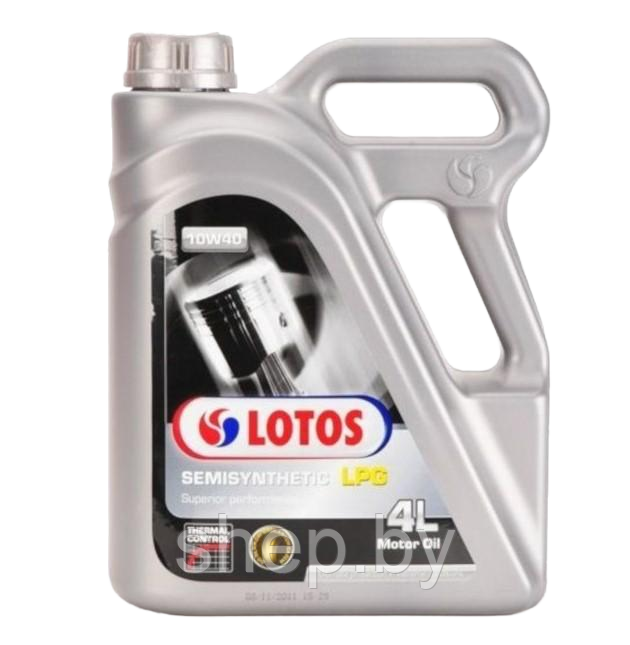Моторное масло LOTOS SEMISYNTHETIC LPG SN 10W-40 4L