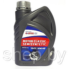 Моторное масло LOTOS MOTOR CLASSIC SEMISYNTETIC SG/CE 10W-40 1L