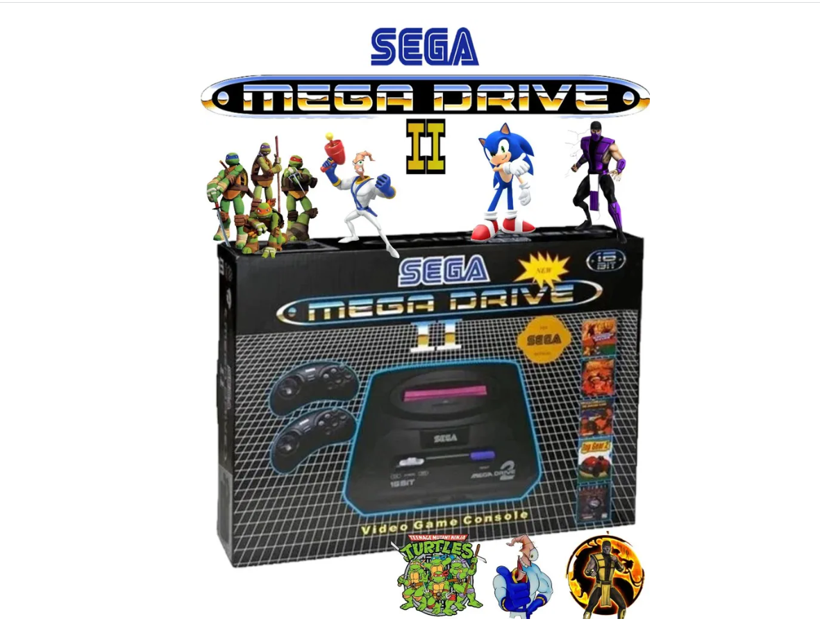 Игровая приставка (Sedaa) Sega Mega Drive 2 Супер-цена! - фото 1 - id-p112872894