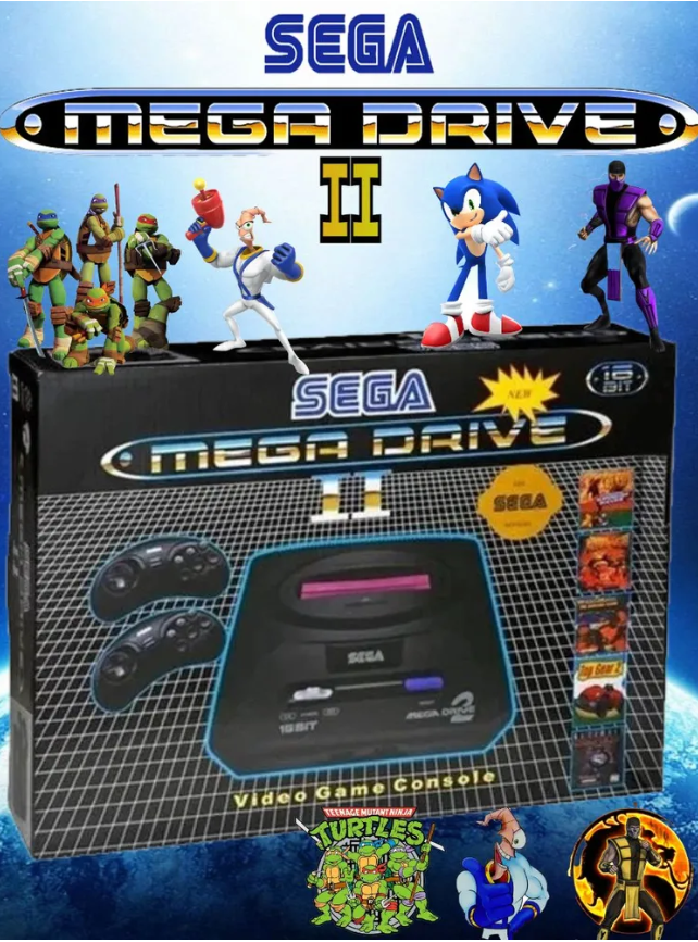 Игровая приставка (Sedaa) Sega Mega Drive 2 Супер-цена! - фото 2 - id-p112872894