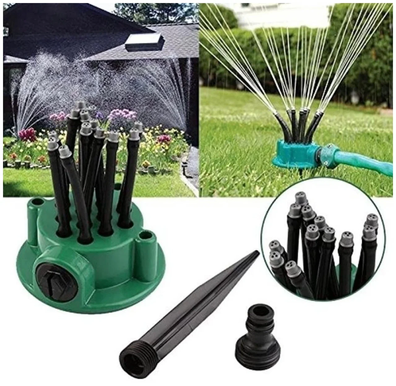 Разбрызгиватель/дождеватель Ороситель Multifunctional Sprinkler 360 градусов - фото 1 - id-p208552675