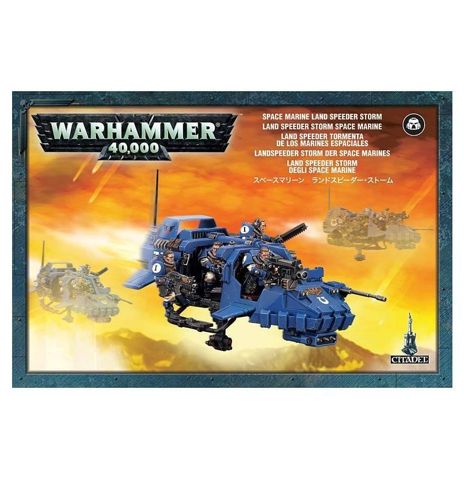 Warhammer: Космический Десант Лендспидер Шторм / Space Marine Land Speeder Storm (арт. 48-35) - фото 1 - id-p208553474