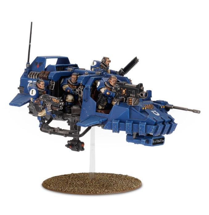 Warhammer: Космический Десант Лендспидер Шторм / Space Marine Land Speeder Storm (арт. 48-35) - фото 3 - id-p208553474