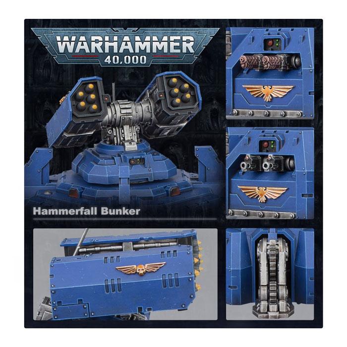 Warhammer: Космический Десант Удар Молота / Space Marines Hammerfall Bunker (арт. 48-22) - фото 3 - id-p208553481