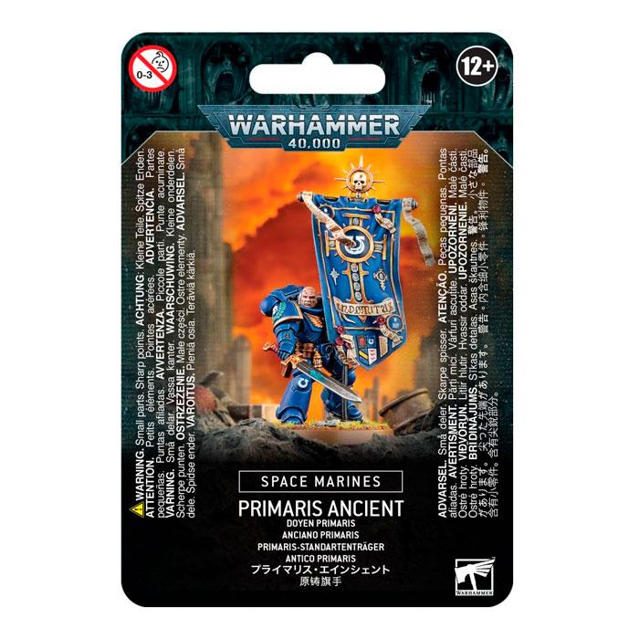 Warhammer: Космический Десант Примарис-Древний / Space Marines Primaris Ancient (арт. 48-96)