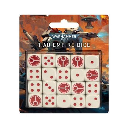 Warhammer: Империя Тау Набор кубиков / T'au Empire Dice Set (арт. 56-31), фото 2