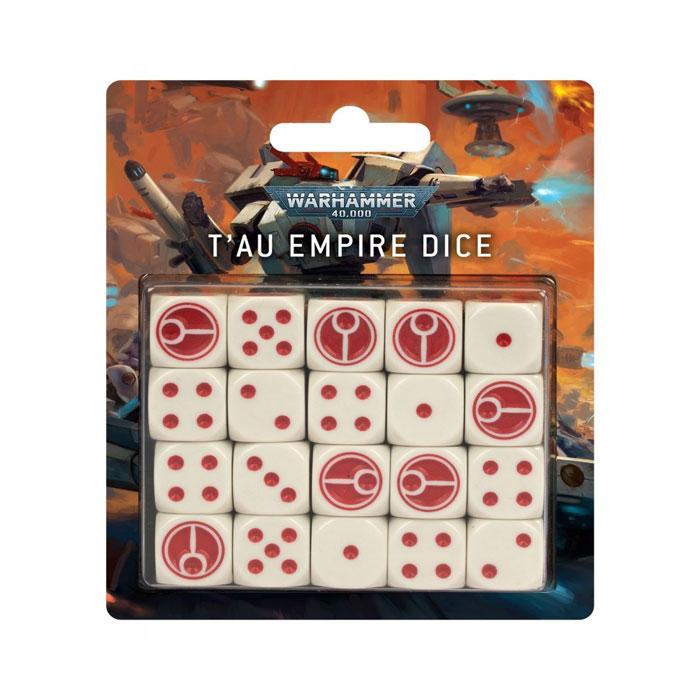 Warhammer: Империя Тау Набор кубиков / T'au Empire Dice Set (арт. 56-31) - фото 1 - id-p208553493