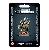 Warhammer: Гвардия Смерти Чемпион Чумных Десантников / Death Guard Plague Marine Champion (арт. 43-48)
