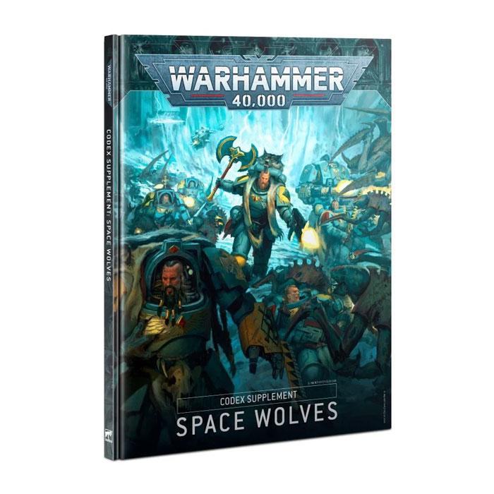 Warhammer: Кодекс Космические Волки / Codex: Space Wolve ENG (арт. 53-01) - фото 1 - id-p208553504