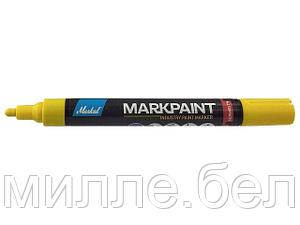 Маркер промышл. перманентный на основе жидк. краски MARKAL MARKPAINT ЖЕЛТЫЙ (Толщина линии 2 мм. Цветжелтый)