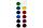 Краски акварельные ПИФАГОР "ЭНИКИ-БЕНИКИ", 12 цветов, медовые, картонная коробка, пластиковая подложка, 191316, фото 2