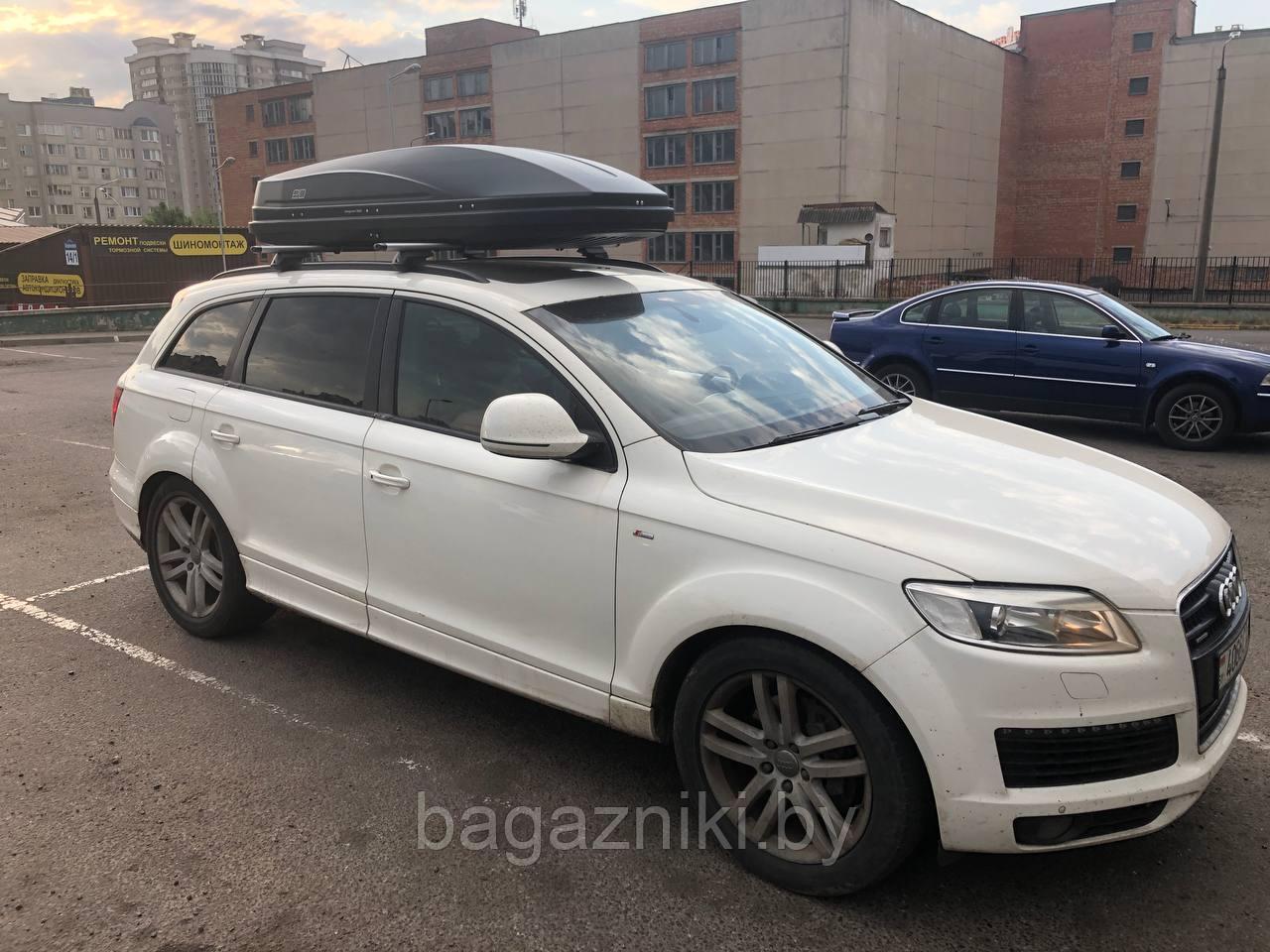 Автобокс Магнум 580 Евродеталь черный карбон (220х84х42см;580л) - фото 3 - id-p178147485