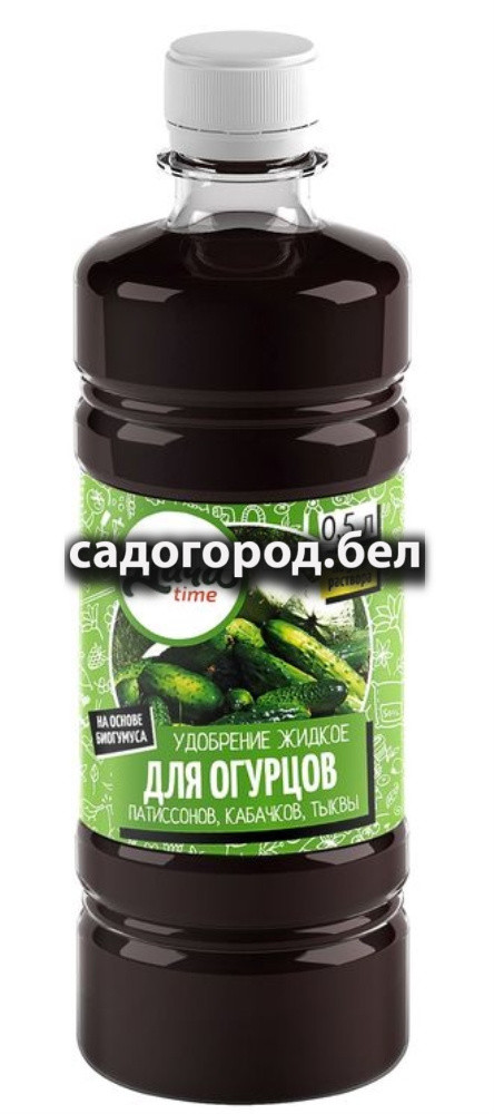 Удобрение для огурцов, кабачков, арбузов на основе биогумуса