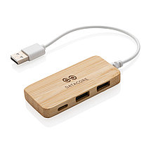 USB-хаб Bamboo, фото 3