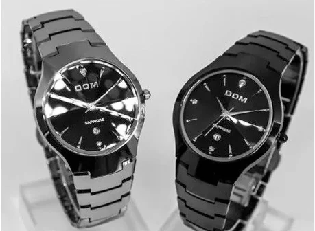 Часы наручные DOM серебро / черные - фото 2 - id-p151972488