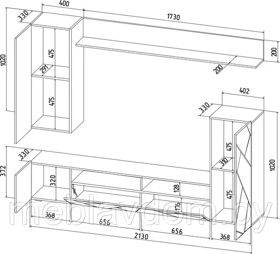 Гостиная Neo-5 (2,1м) - фото 3 - id-p208563848