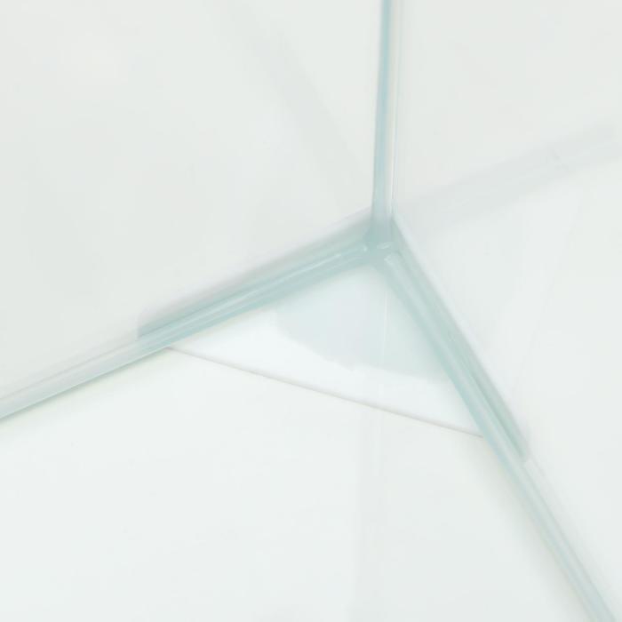 Аквариум "Куб", покровное стекло, 31 литр, 30 x 30 x 35 см, белые уголки - фото 6 - id-p208564331