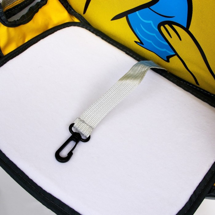 Рюкзак для переноски животных "Котик", прозрачный, 34 х 25 х 40 см, жёлтый - фото 8 - id-p208564449