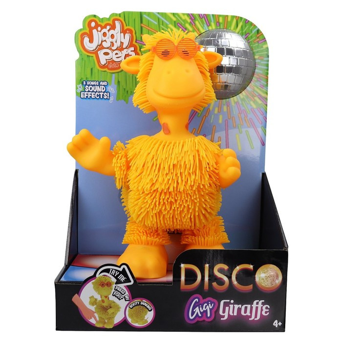 Интерактивная игрушка «Жираф Жи-Жи» Джигли Петс, желтый, танцует - фото 7 - id-p208570403