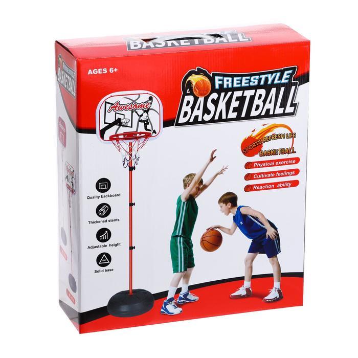 Набор для игры в баскетбол «Фристайл», высота от 80 до 200 см - фото 5 - id-p208567379