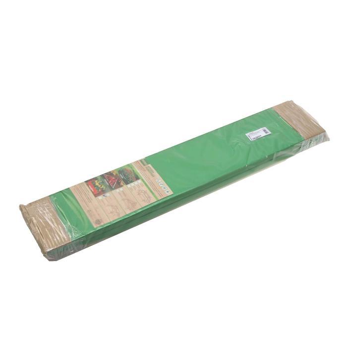 Клумба оцинкованная, 80 × 80 × 15 см, зелёная, «Квадро», Greengo - фото 4 - id-p208575055