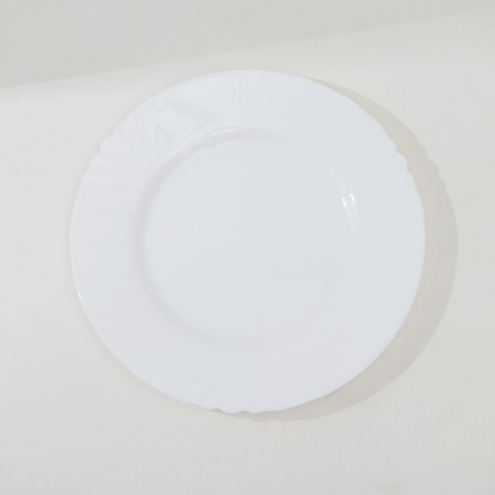 Набор десертных тарелок Luminarc CADIX, d=19,5 см, стеклокерамика, 6 шт, цвет белый - фото 3 - id-p208573218