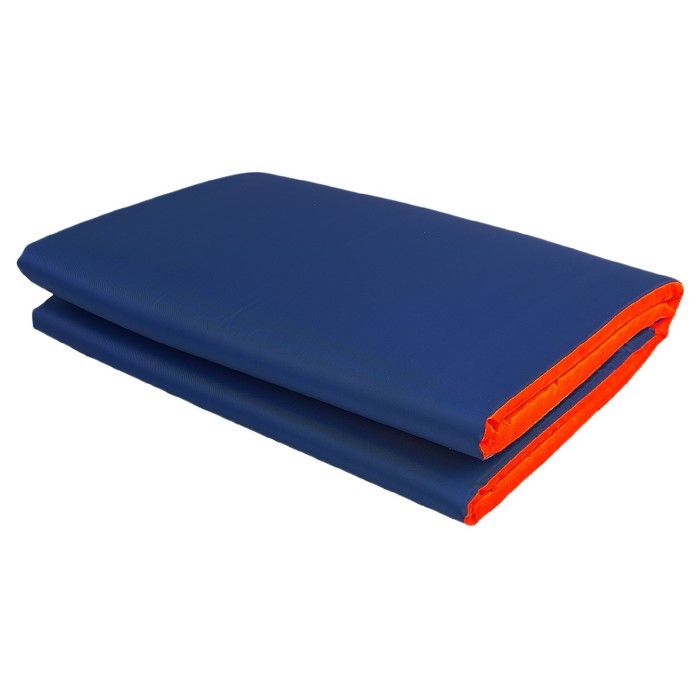 Мат мягкий, oxford, 145х52х2 см, цвет синий/оранжевый - фото 4 - id-p208575339