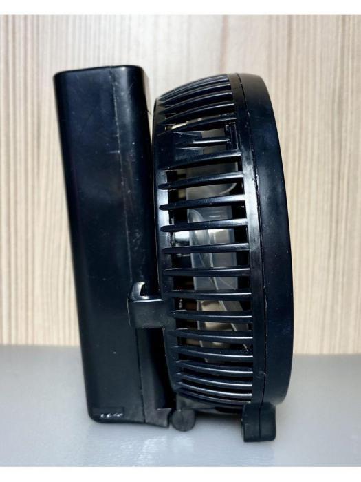 Вентилятор ручной мини портативный маленький usb на аккумуляторе карманный от жары беспроводной черный - фото 3 - id-p208576452