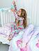 Постельное белье детское в кроватку 160х80 см для девочки новорожденных Единорог принцессы, фото 5