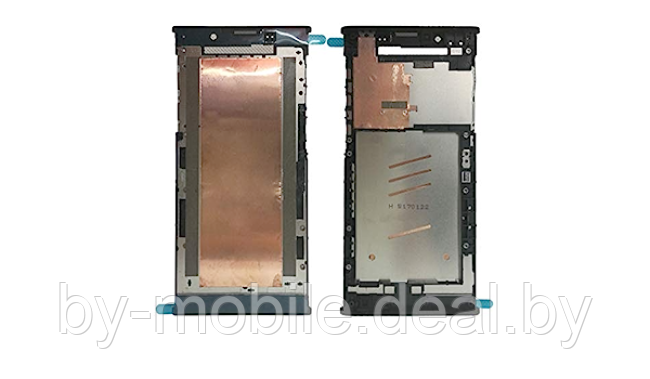 Средняя часть корпуса с рамкой Sony Xperia L1 (черный) - фото 1 - id-p208576674