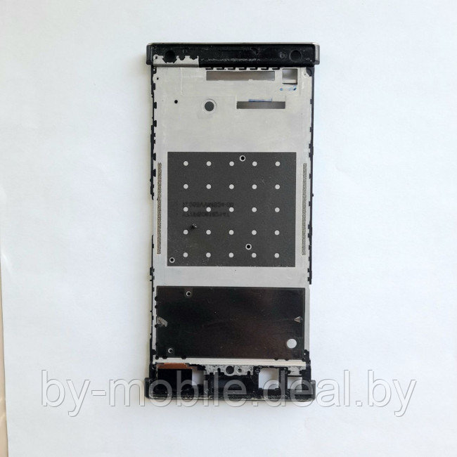 Средняя часть корпуса с рамкой Sony Xperia XA1 Plus (черный) - фото 1 - id-p208576677