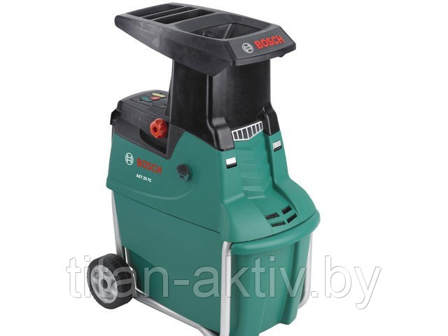 Садовый измельчитель BOSCH AXT 25 TC (2500 Вт, фрезы, 230 кг/ч, ветки до 45 мм, вес 30.5 кг)