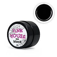 Гель-паутинка №01 Чёрный, 8мл PINK HOUSE