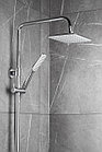Душевая колонна со смесителем для ванны со складным изливом Armatura Logon, хром, фото 5